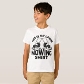 T-shirt C'Est Mon Cadeau De Moulin De Pelouse Drôle Mower (Devant entier)