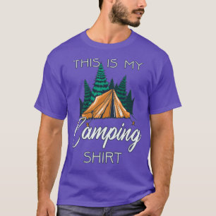 T-shirt C'est mon camping 8