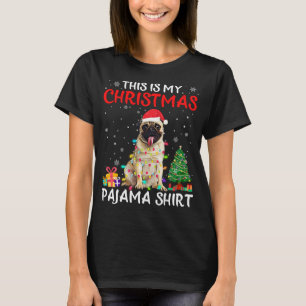T-shirt C'Est Mon Carlin De Noël Le Costum Des Lumières De