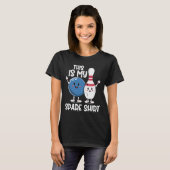 T-shirt C'Est Mon Chemise De Secours Bowling Ll Et Bowling (Devant entier)