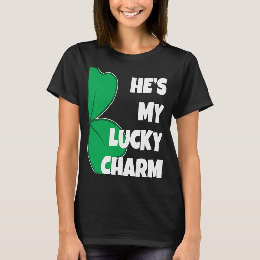 T-shirt C'est Mon Chic Jour de la Saint Patrick Couple (Devant)