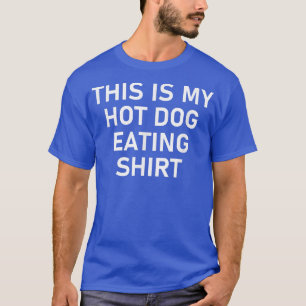 T-shirt C'Est Mon Chien Chaud Manger, Drôle, Blagues, Sarc
