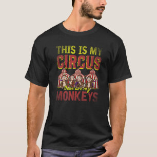 T-shirt C'est mon cirque, voici mes singes Costume Ci