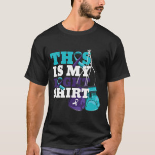 T-shirt C'Est Mon Combat Lutte Contre Le Suicide Fort