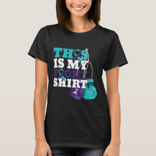 T-shirt C'Est Mon Combat Lutte Contre Le Suicide Fort