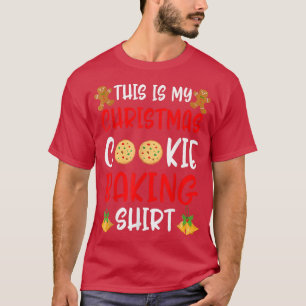 T-shirt C'Est Mon Cookie De Noël Cuisine Pour Hommes Femme