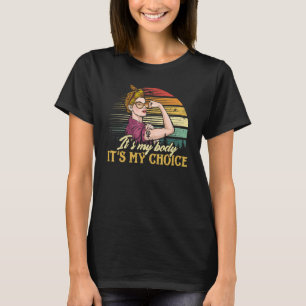 T-shirt C'est mon corps C'est mon choix Le droit des femme
