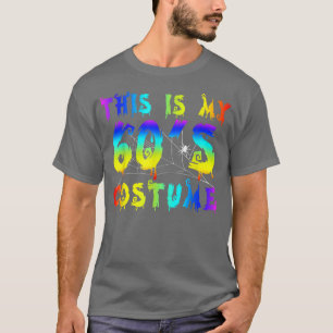 T-shirt C'Est Mon Costume 60s Happy Hommes Halloween Ado B