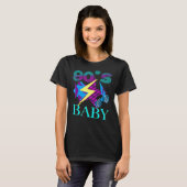 T-shirt C'est mon costume 80s 80`s bébé (Devant entier)
