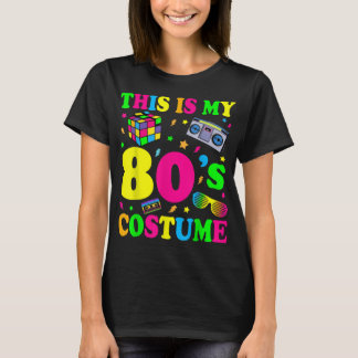 T-shirt C'est mon costume 80's Costume cadeaux 80 Trier