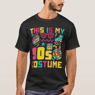 T-shirt C'Est Mon Costume 90s Fête 90s Drôle Est Mes 90s