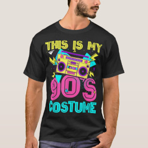 T-shirt C'Est Mon Costume 90s Retro 90s Music Theme Party