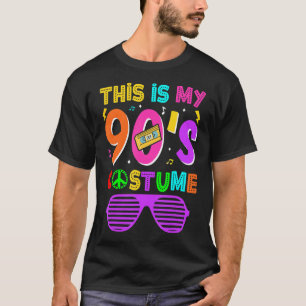 T-shirt C'Est Mon Costume 90s Retro 90s Music Theme Party