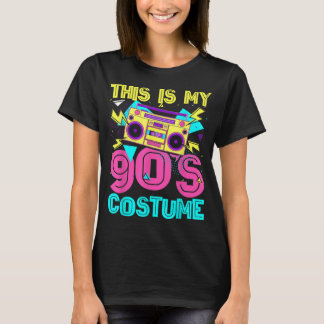 T-shirt C'Est Mon Costume 90s Retro 90s Music Theme Party