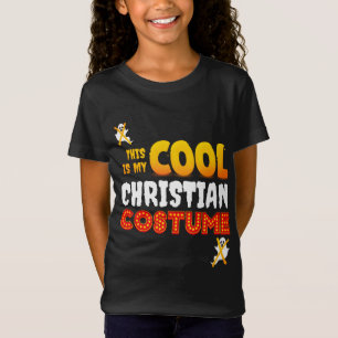 T-Shirt C'est Mon COSTUME CHRÉTIEN COOL Halloween Enfants