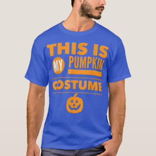 T-shirt C'est mon costume Citrouille Halloween Party Funny