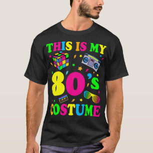 T-shirt C'Est Mon Costume Costume Soirée Rétro Des Quatre-