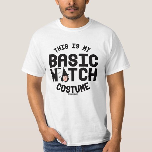 T-shirt C'est mon costume de base de sorcière (Devant)