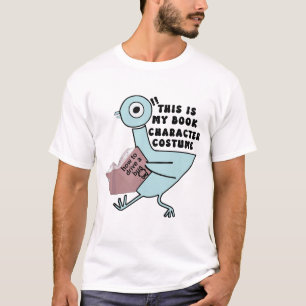 T-shirt C'Est Mon Costume De Caractère De Livre Funny Pige