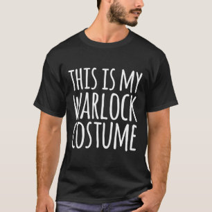 T-shirt C'Est Mon Costume De Démoniste Halloween Funny La