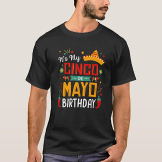 T-shirt C'est mon costume de fête d'anniversaire Hommes Fe
