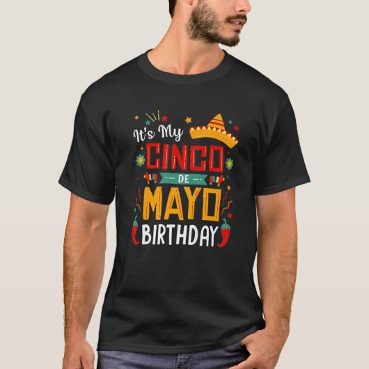 T-shirt C'est mon costume de fête d'anniversaire Hommes Fe (Devant)