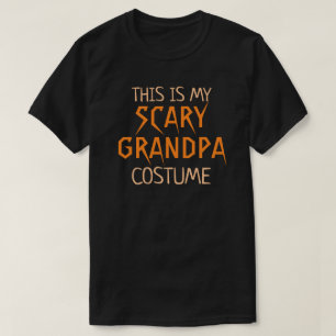 T-shirt C'est mon costume de grand-père effrayant Hallowee