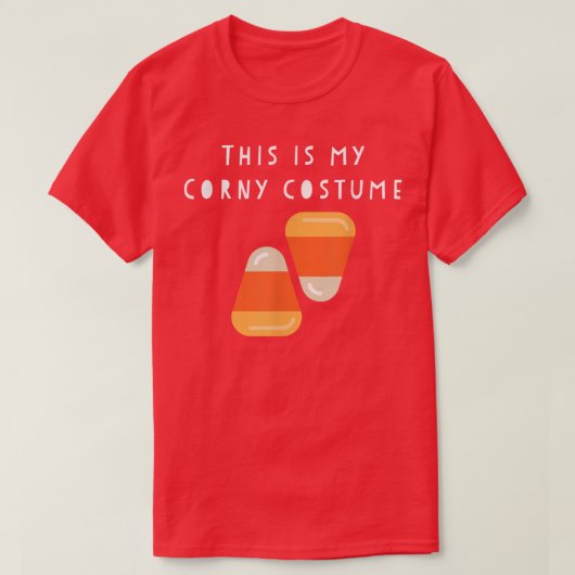 T-shirt C'est mon costume de maïs Funny Candy Corn Hallowe (Design devant)