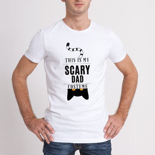 T-shirt C'est mon costume de papa effrayant Drôle Hallowee