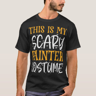 T-shirt C'Est Mon Costume De Peintre Effrayant