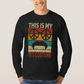 T-shirt C'est mon costume des années 70 70 styles hommes d