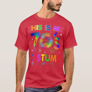 T-shirt C'est mon costume des années 70 Funny Groovy Peace