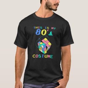 T-shirt C'Est Mon Costume Des Années 80 J'Aime Le Design T