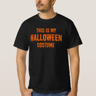 T-shirt c'est mon costume d'halloween