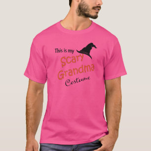 T-shirt C'Est Mon Costume D'Halloween De Grand-Mère Qui Fa