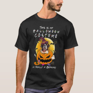 T-shirt C'est mon costume d'Halloween Je suis vraiment un