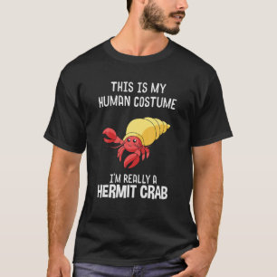 T-shirt C'est Mon Costume D'humain Je Suis Vraiment Un Ber