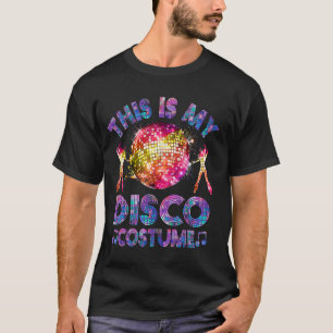 T-shirt C'Est Mon Costume Disco Drôle 1970 Funky Retro 7