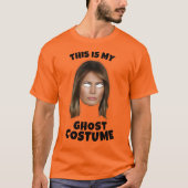 T-shirt C'est mon costume Fantôme Melania Trump (Devant)