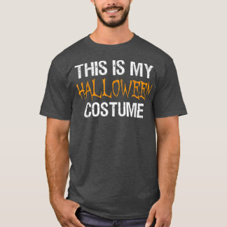 T-shirt C'Est Mon Costume Halloween Hommes Halloween Vinta