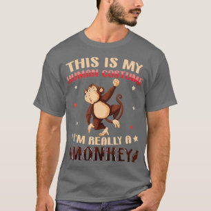 T-shirt C'est mon costume humain Je suis vraiment costume