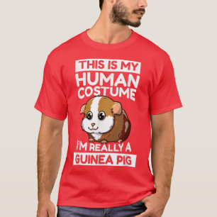 T-shirt C'est mon costume humain Je suis vraiment un cocho