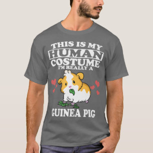 T-shirt C'est mon costume humain Je suis vraiment un cocho