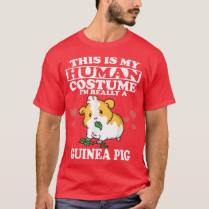 T-shirt C'est mon costume humain Je suis vraiment un cocho