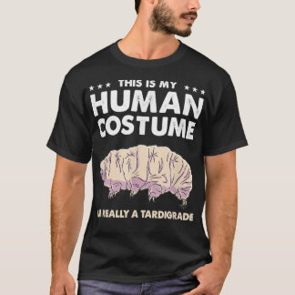 T-shirt C'Est Mon Costume Humain Je Suis Vraiment Un Tardi
