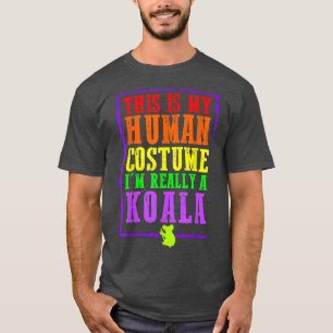 T-shirt C'est mon costume humain Je suis vraiment une hiro
