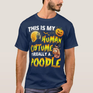 T-shirt C'est mon costume humain Je suis vraiment une sorc