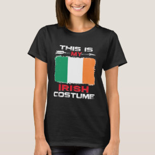 T-shirt C'est mon costume irlandais Irlande