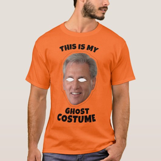 T-shirt C'est mon costume Kevin McCarthy Ghost (Devant)