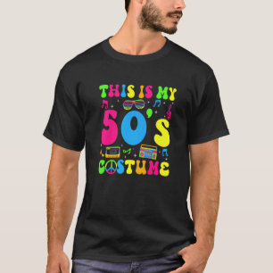 T-shirt C'est mon costume les années 50 50's Party 1950 Ha